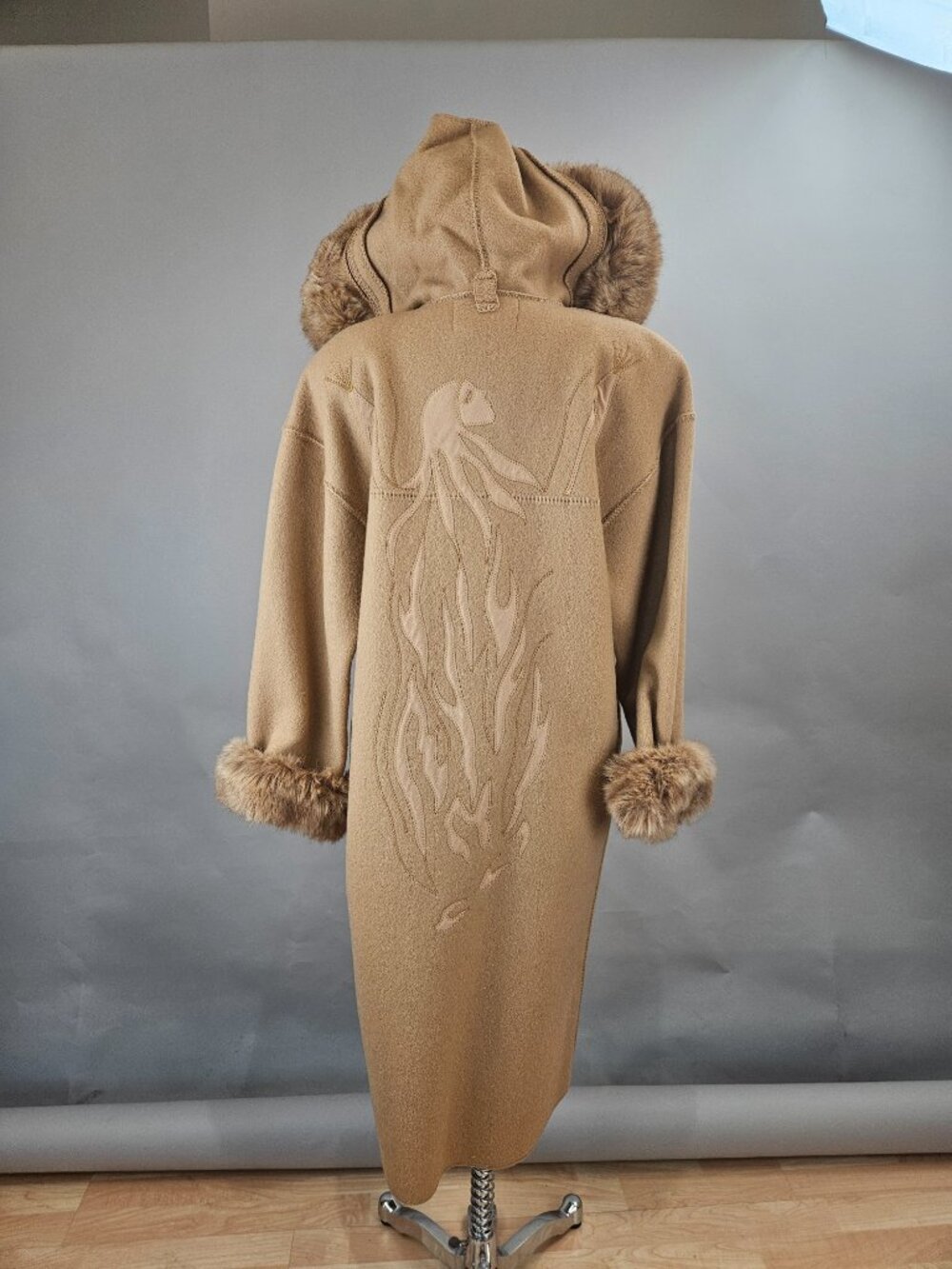 Vintage Lundstrom LAPARKA Camel colour Size Small